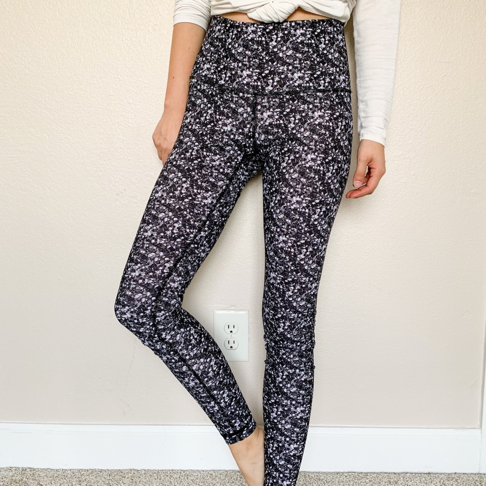 Lululemon shine tight Roll Down 7/8 leggings 4